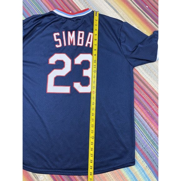 TED SIMMONS SIMBA ST LOUIS CARDINALS MYSTERY NICKNAME JERSEY 7/16/2022 SGA XL - Picture 7 of 7